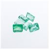 Image 1 : 4.95cts. Natural Emerald Cut Emerald Parcel