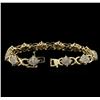 Image 3 : 2.00ctw Diamond Bracelet - 10KT Yellow Gold