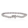 Image 2 : 14KT White Gold 8.47ctw Diamond Tennis  Bracelet
