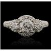 Image 1 : 14KT White Gold 1.95ctw Diamond Ring