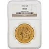 Image 1 : 1904 NGC MS64 $20 Liberty Head Double Eagle Gold Coin