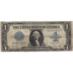 1923 $1 Large Silver Certificate Woods / White Note