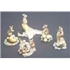 Image 1 : Border Fine Arts set of four figures of mice eating fruit: banana, pear, apple and grapes. (4)...