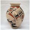 Image 2 : Mata Ortiz Polychrome Geometric Jar by Ana Villa