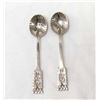 Image 1 : 2 Electroplated Nickel Silver Collector's Spoons