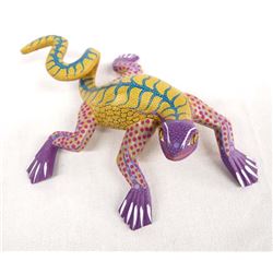 Mexican Oaxacan Alebrije Lizard by Hernandez