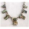 Image 5 : Collection of Abalone Jewelry, Some Sterling