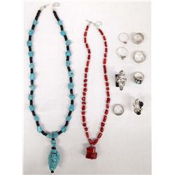 Collection of Southwestern Sterling Silver Jewelry