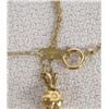 Image 3 : 10K Gold Chain with 14K Diamond Pendant