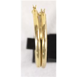 14K Gold Hoop Earrings