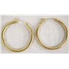 Image 2 : 14K Gold Hoop Earrings
