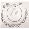 Image 1 : Collection of Diamond Cut Sterling Silver Jewelry