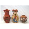 Image 1 : 3 Native American Jemez & Acoma Pottery Jars