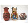Image 2 : 3 Native American Jemez & Acoma Pottery Jars