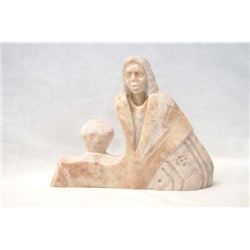 1996 Navajo Alabaster Sculpture by V. Cambridge
