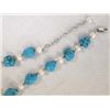 Image 4 : Turquoise & Freshwater Pearl Necklace & Earrings