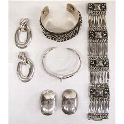 Collection of Mexican Sterling Silver Jewelry