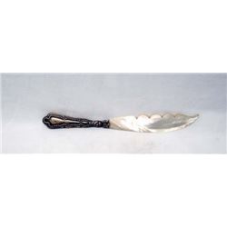 Antique Silver Handled Mother of Pearl Knife