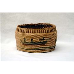 Native American Northwest Coast Makah Basket