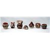 Image 2 : Collection of Miniature Polychrome Jemez Pottery