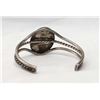 Image 3 : Navajo Sterling Malachite Bracelet