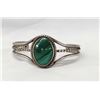Image 4 : Navajo Sterling Malachite Bracelet