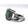 Image 3 : Navajo Sterling Silver Turquoise Bracelet