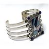 Image 2 : Large Carolyn Pollack Sterling Inlay Bracelet