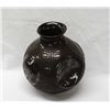 Image 1 : Mata Ortiz Black on Black Geometric Jar, Bugarini