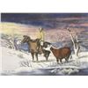 Image 2 : 1982 Framed Signed and Numbered Print by Carl Hawk