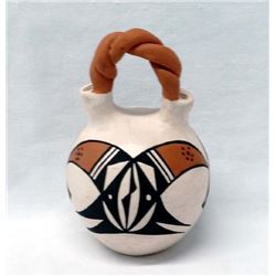 Acoma Pottery Wedding Vase by Nadine Mansfield
