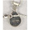 Image 3 : Navajo Sterling Silver Inlay Necklace by C. Begay