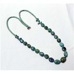 Turquoise Heishi Necklace