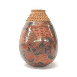 Mata Ortiz Polychrome Rabbit Jar, Daniel Gonzalez