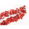 Image 3 : Deep Red Apple Coral Necklace