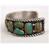 Image 2 : Vintage Navajo Sterling Turquoise Bracelet