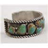 Image 3 : Vintage Navajo Sterling Turquoise Bracelet