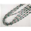 Image 3 : Navajo Style 4 Strand Turquoise & Heishi Necklace
