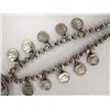 Image 3 : Navajo Old Pawn Mercury Dime Squash Necklace