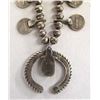 Image 5 : Navajo Old Pawn Mercury Dime Squash Necklace