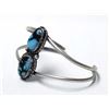 Image 3 : Vintage Navajo Sterling Turquoise Bracelet