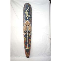 Large Indonesian Carved Wood Mask