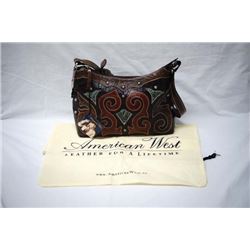 American West Leather Purse