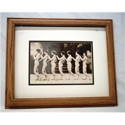 Nude Chorus Line A-G Photographic Print by Allen