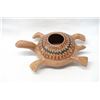 Image 3 : Mata Ortiz Marbleized Clay Turtle Jar by N. Eras