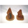 Image 3 : Pr Native American Miniature Birchbark Teepees