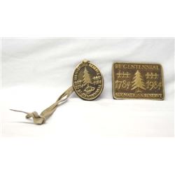 Ohstveken Iroqrafts Cast Buckle and Amulet