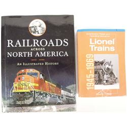 2 Reference Books on Trains and Railroads