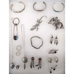 Collection of Sterling Silver Jewelry