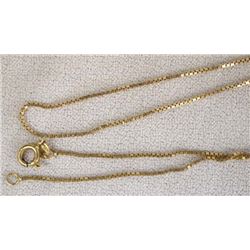 Estate Italian 14Kt Gold Chain